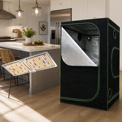 Premium Grow Tent Light Kit 100x100x200CM 220W LED