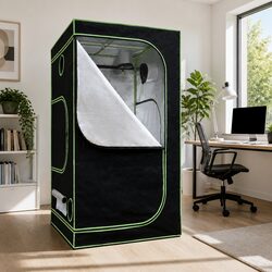 Durable 1M x 1M x 2M Grow Tent for Hydroponics