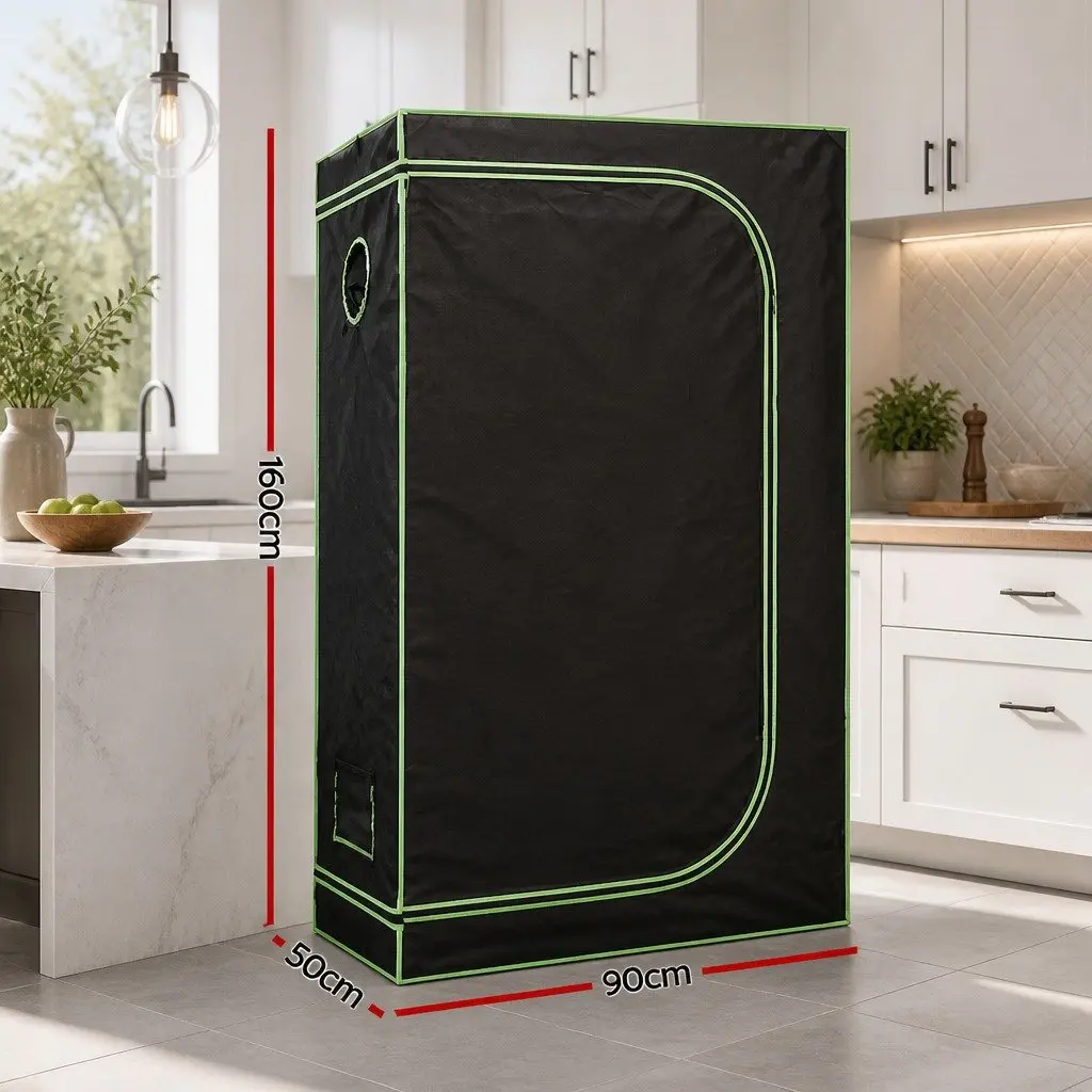 Hydroponic Grow Tent 90x50x160cm Setup Kit