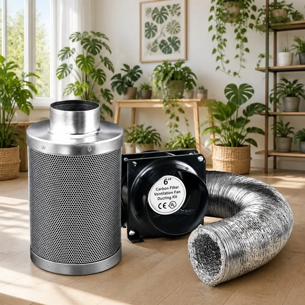 6 Inch Ventilation Kit with Fan and Filter