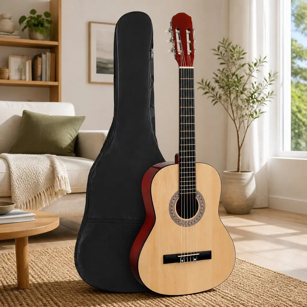 39 Inch Classical Guitar Starter Pack with Bag