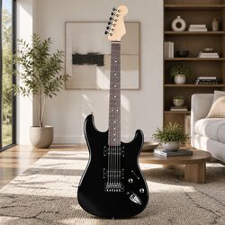 41 Inch Strat-Style Electric Guitar Humbucker Pickups 3-Way Switch Full Size
