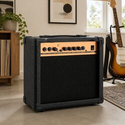 Compact 20W Guitar Amplifier with 3-Band EQ