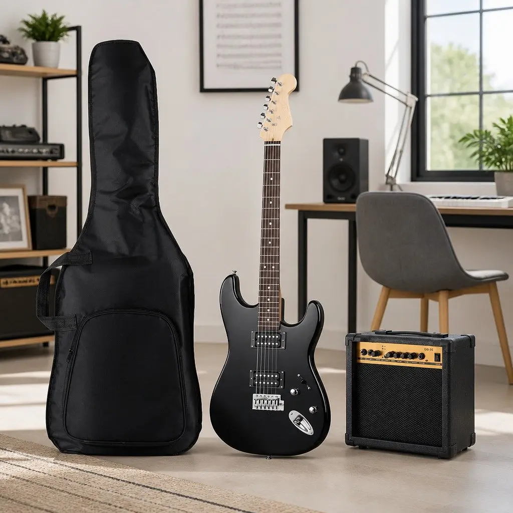 20W Amplifier Beginner Electric Guitar Combo Set