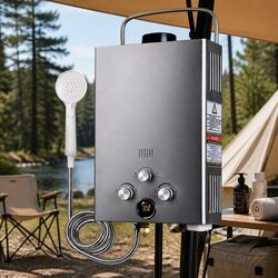 High-Quality Portable Gas Water Heater with 12V Pump