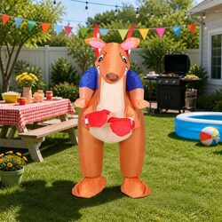 Durable Inflatable Kangaroo Costume for Adults