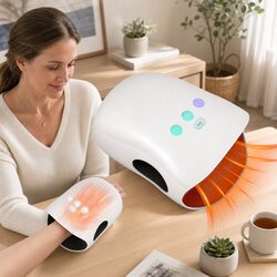 Hand Massager with Heat Compression Cordless 3 Modes 3 Temperatures Air