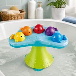 Durable Musical Whale Fountain Bath Toy for Kids