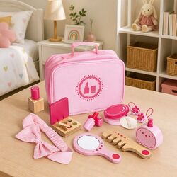 15pc Kids Pretend Play Beauty Accessories Set