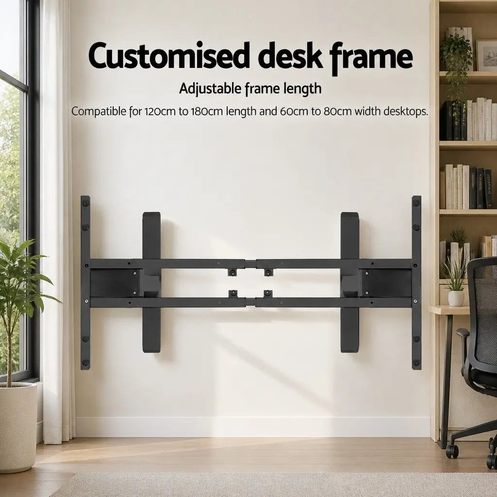 Dual Motor Height Adjustable Desk Frame for Office
