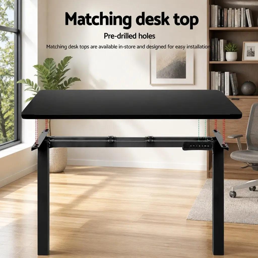 Dual Motor Height Adjustable Desk Frame for Office