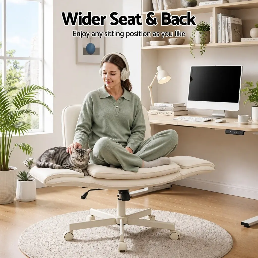 Electric Standing Desk and Ergonomic Chair Set