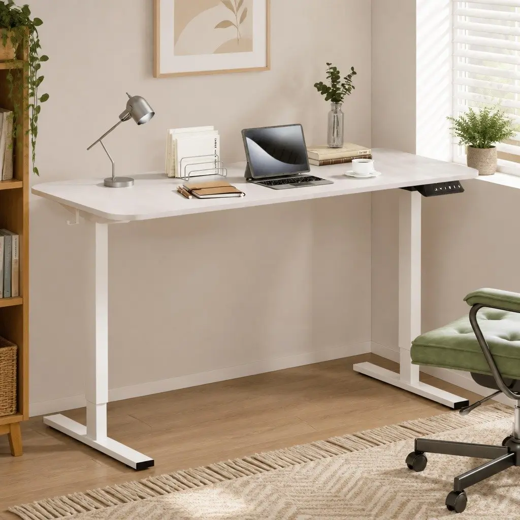 Electric Standing Desk 140cm Adjustable Height