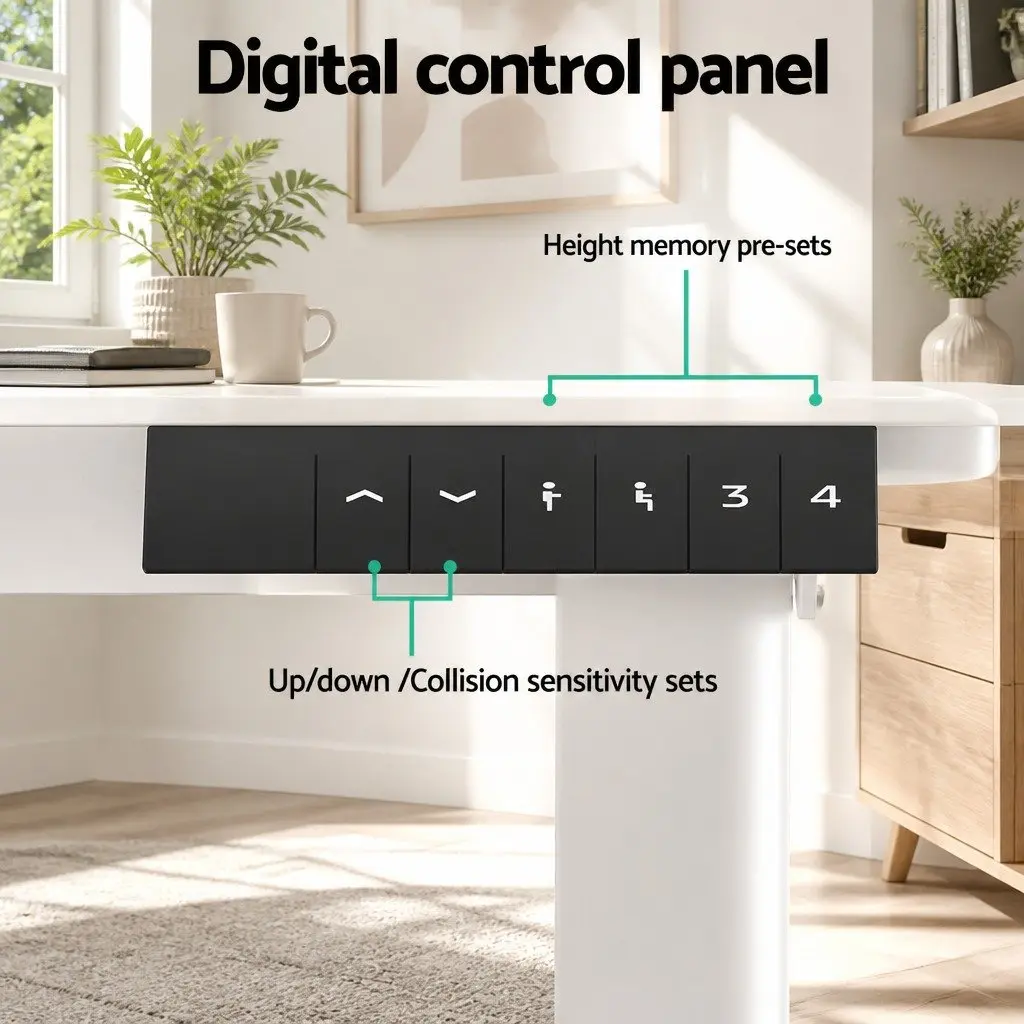 Electric Standing Desk with Motorised Adjustment