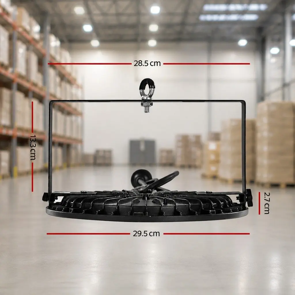 High Bay Light Aluminium 150W Black