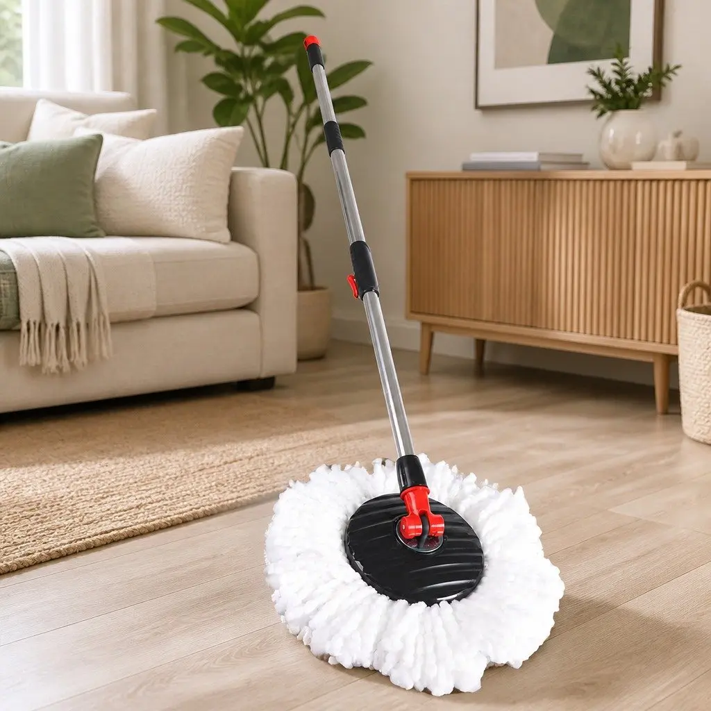 Mop Bucket Set with 360° Rotating Head