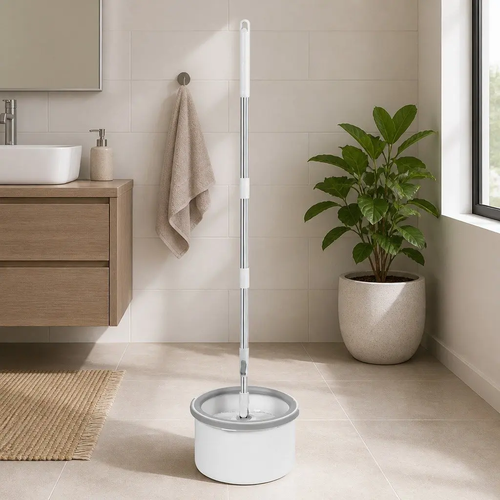 Mop and Bucket Set for Effective Hard Floor Cleaning