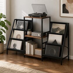 Stylish Record Player Stand for Vinyl Enthusiasts