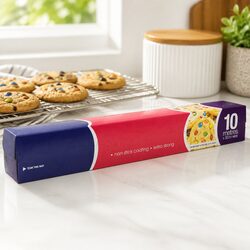 Premium Non-Stick Baking Paper 10m Roll for Easy Cooking