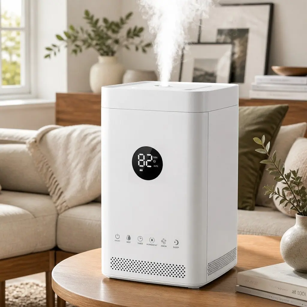 Ultrasonic Humidifier Air Purifier with Smart Control