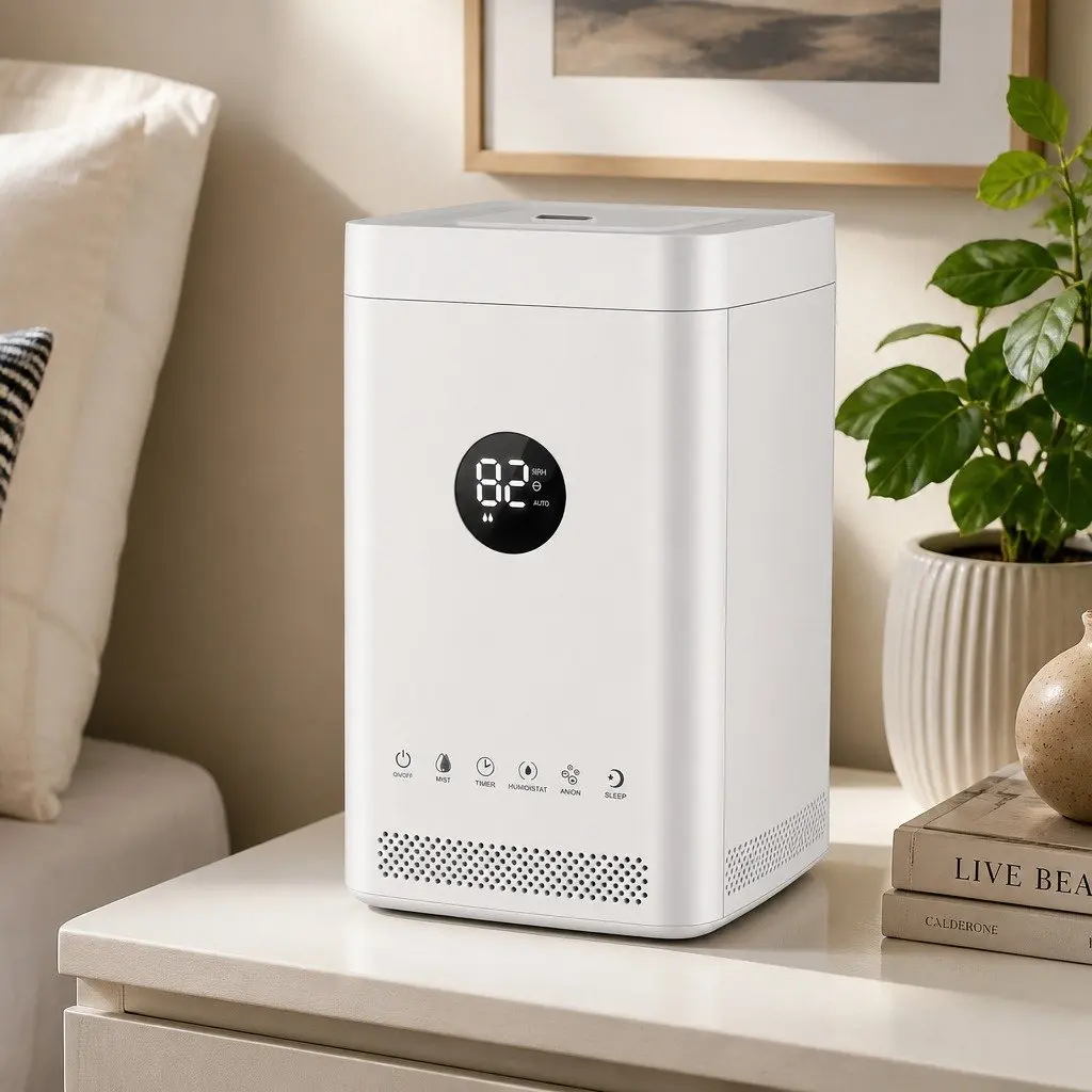 Ultrasonic Humidifier Air Purifier 3.5L White