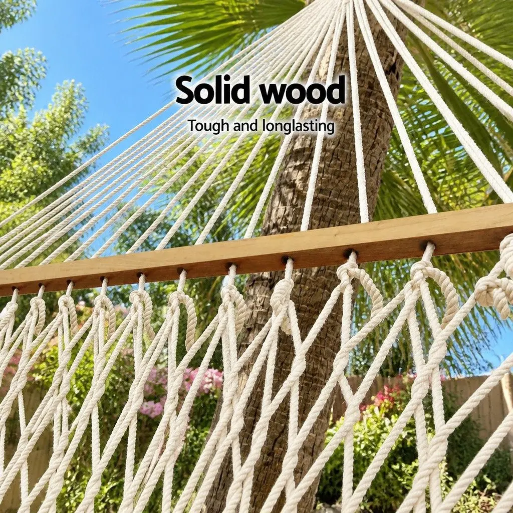 2-Person Hammock for Outdoor and Indoor Use