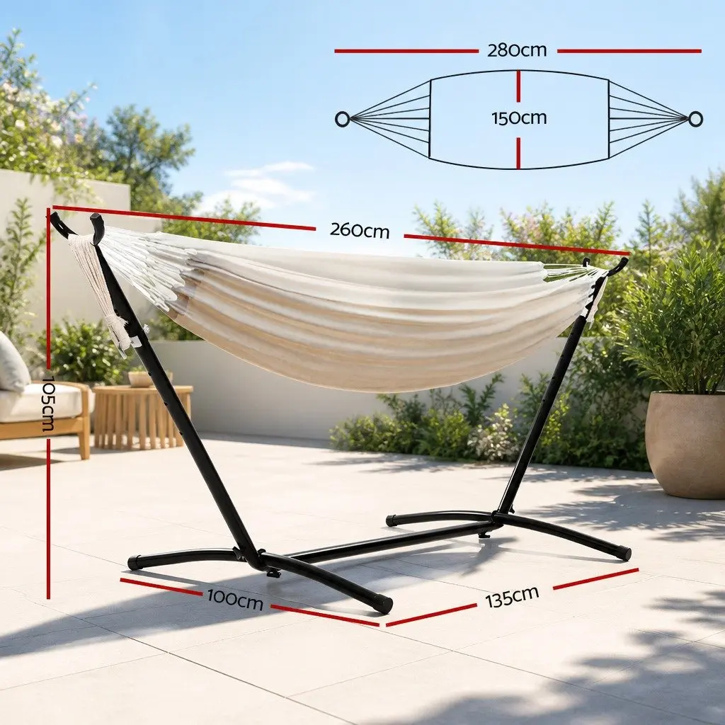 Adjustable Hammock Bed with Stand
