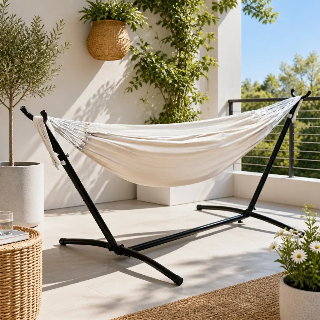 Adjustable Hammock Bed with Stand