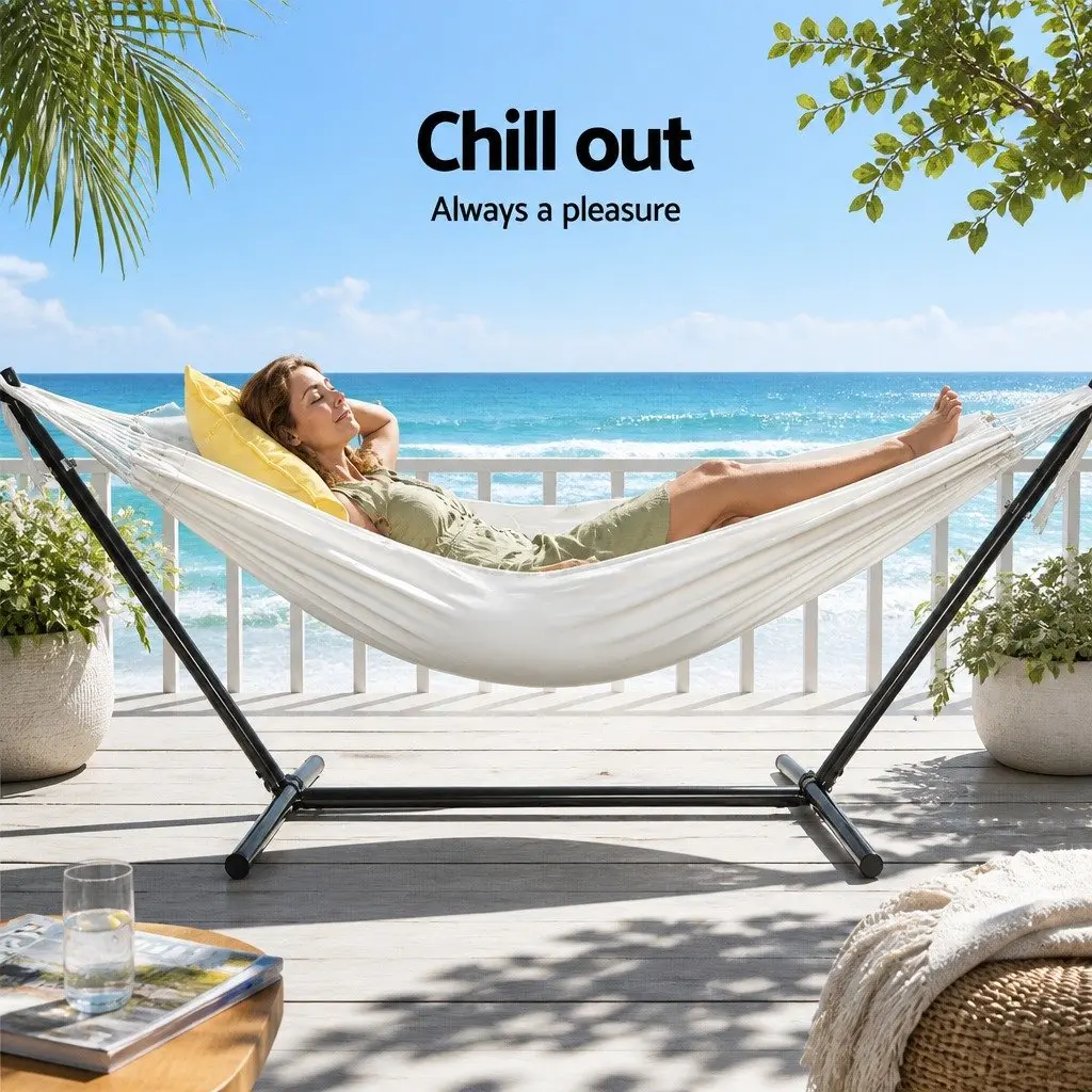 Adjustable Hammock Bed with Stand