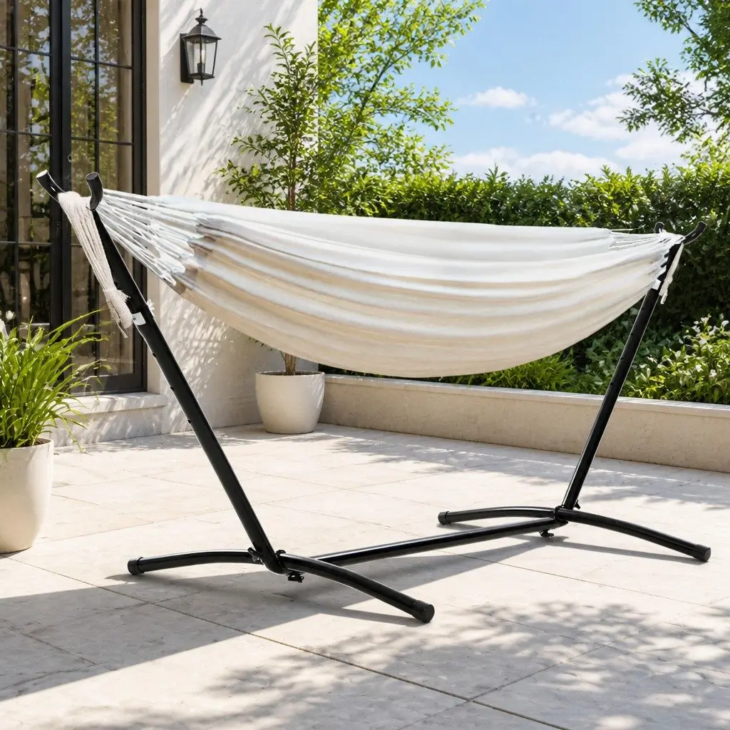 Adjustable Hammock Bed with Stand