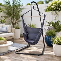 Heavy Duty Steel Hammock Chair with A-Frame Stand
