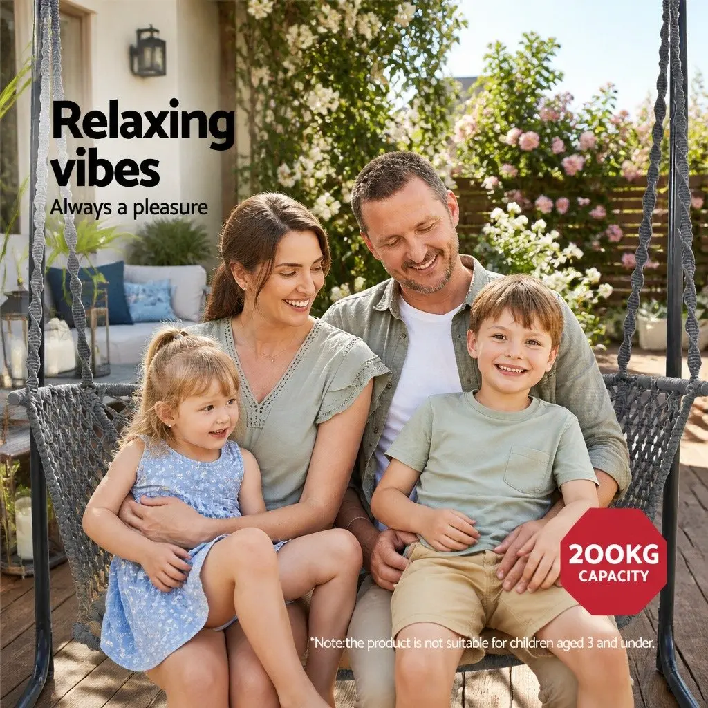 Hammock Chair with Stand for Outdoor Relaxation