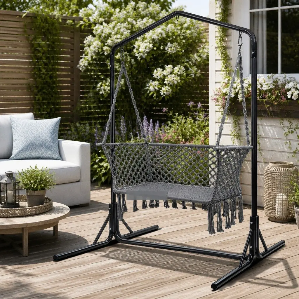 Hammock Chair with Stand for Outdoor Relaxation