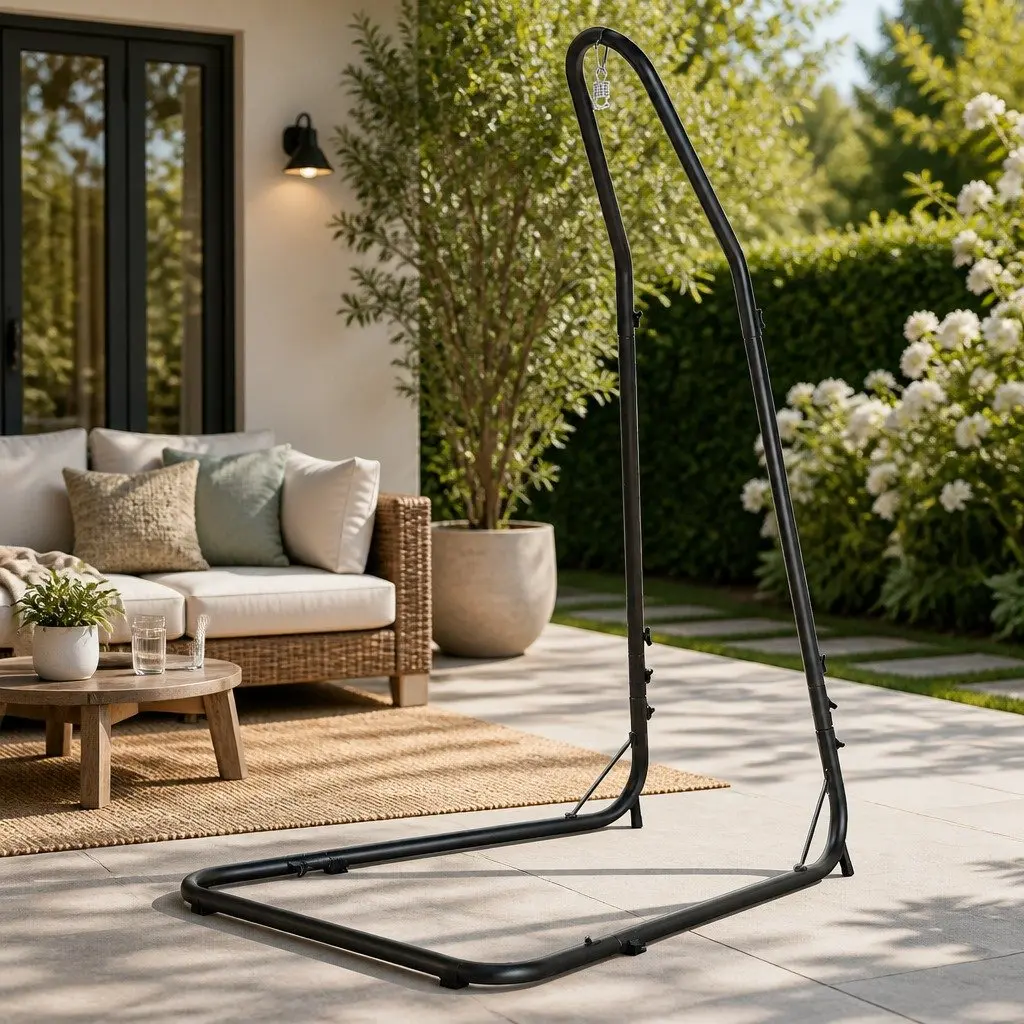 Heavy Duty Adjustable A-Frame Hammock Chair Stand