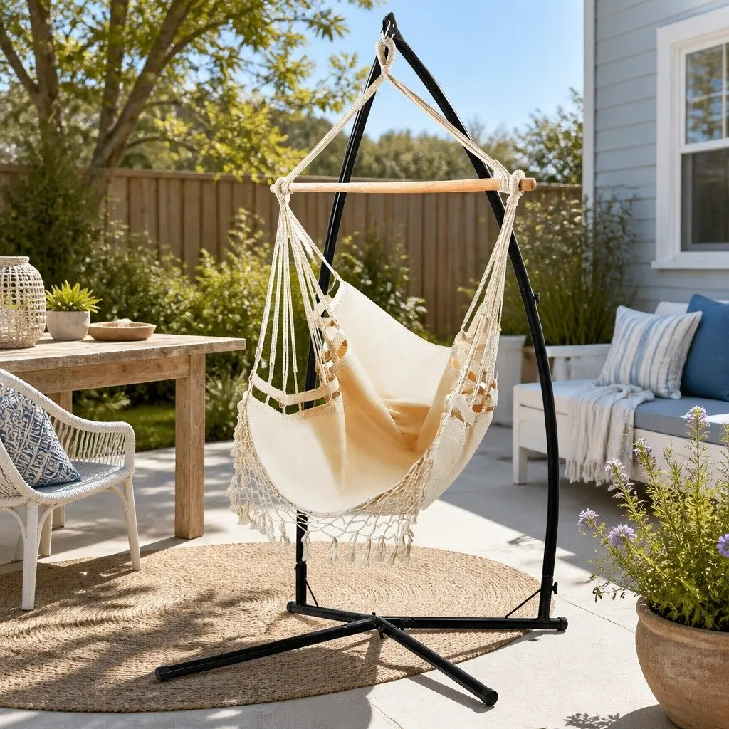 Hammock Chair with Durable Steel Stand