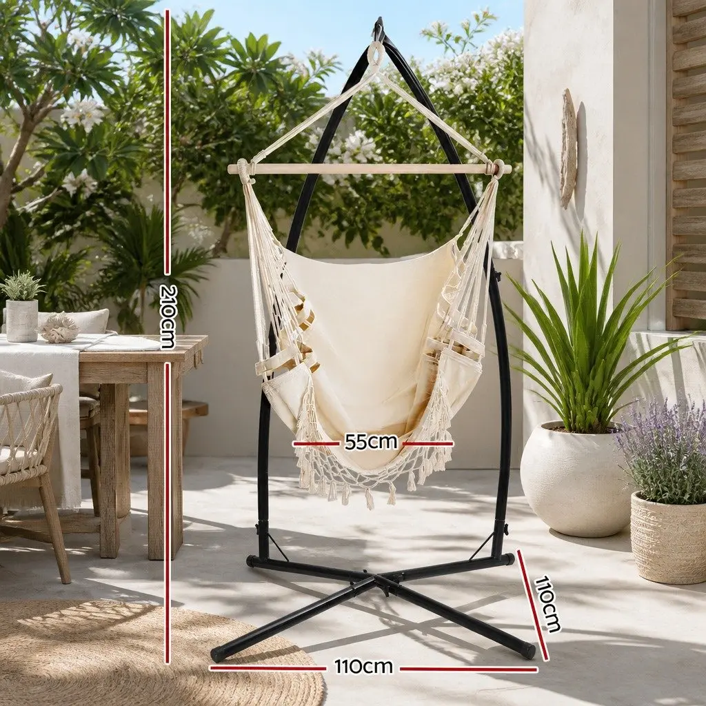 Hammock Chair with Durable Steel Stand