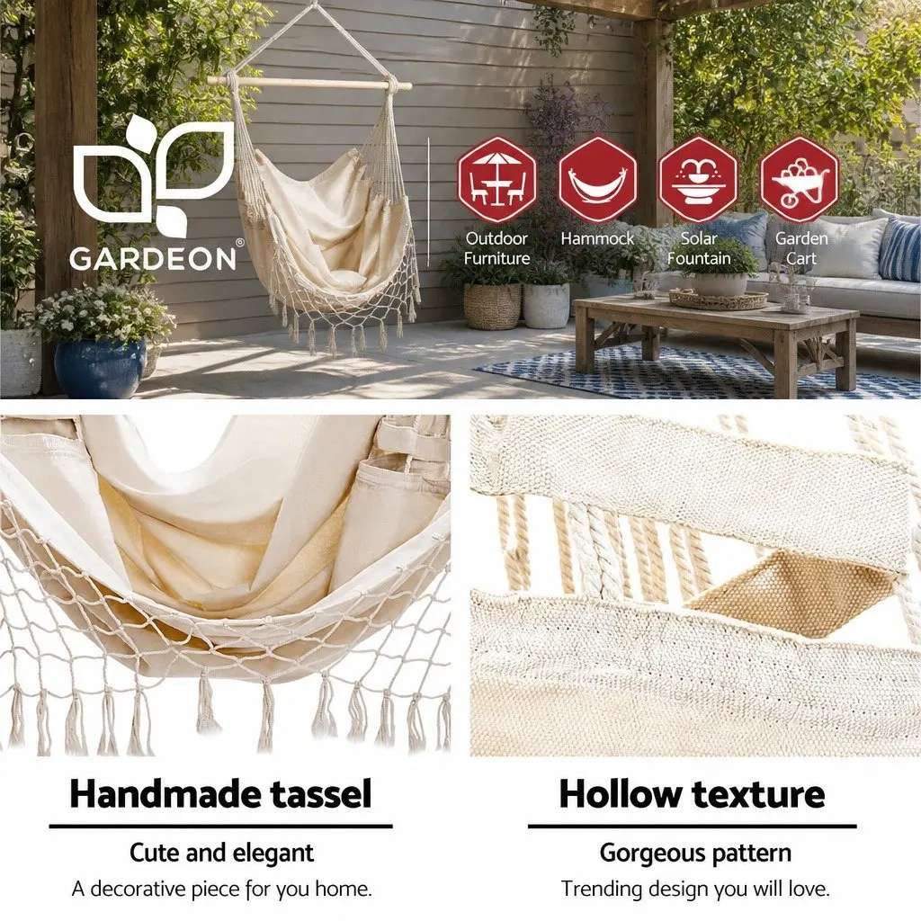 Hammock Chair with Durable Steel Stand