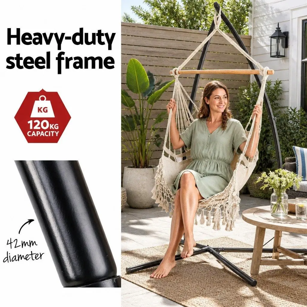 Hammock Chair with Durable Steel Stand