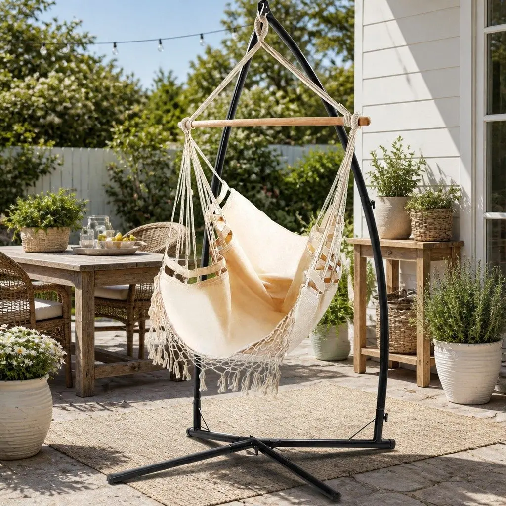 Hammock Chair with Durable Steel Stand