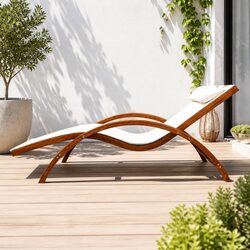 Sturdy Sun Lounge Outdoor Armchair for Relaxation