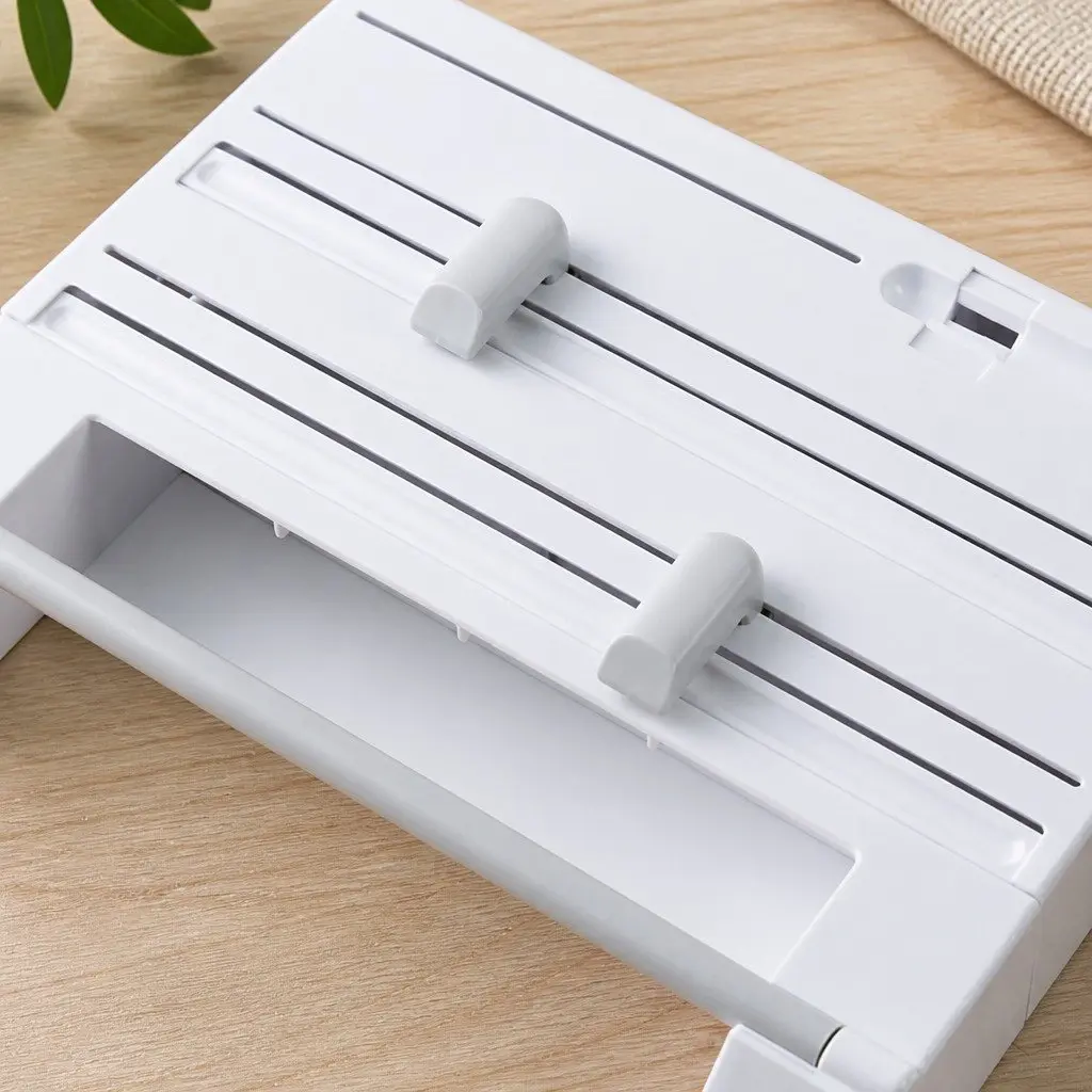 Wall Mounted Kitchen Rack for Paper Towels and Wraps