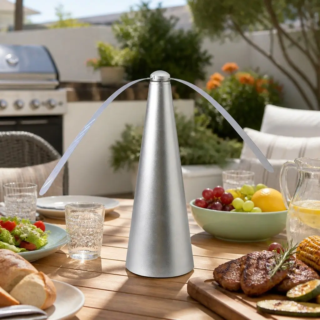 Fly Repellent Fan for Outdoor Gatherings
