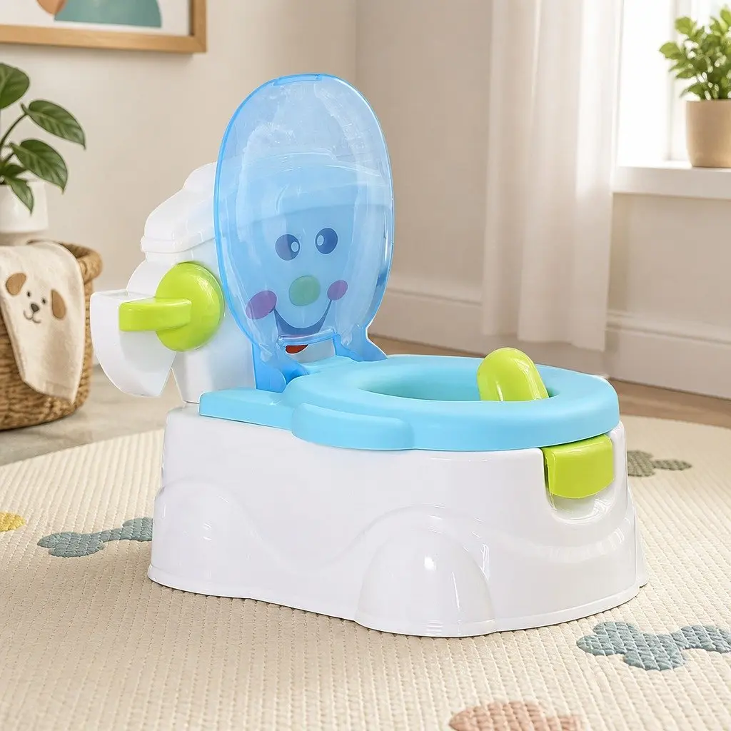 3-in-1 Kids Potty Trainer with Step Stool