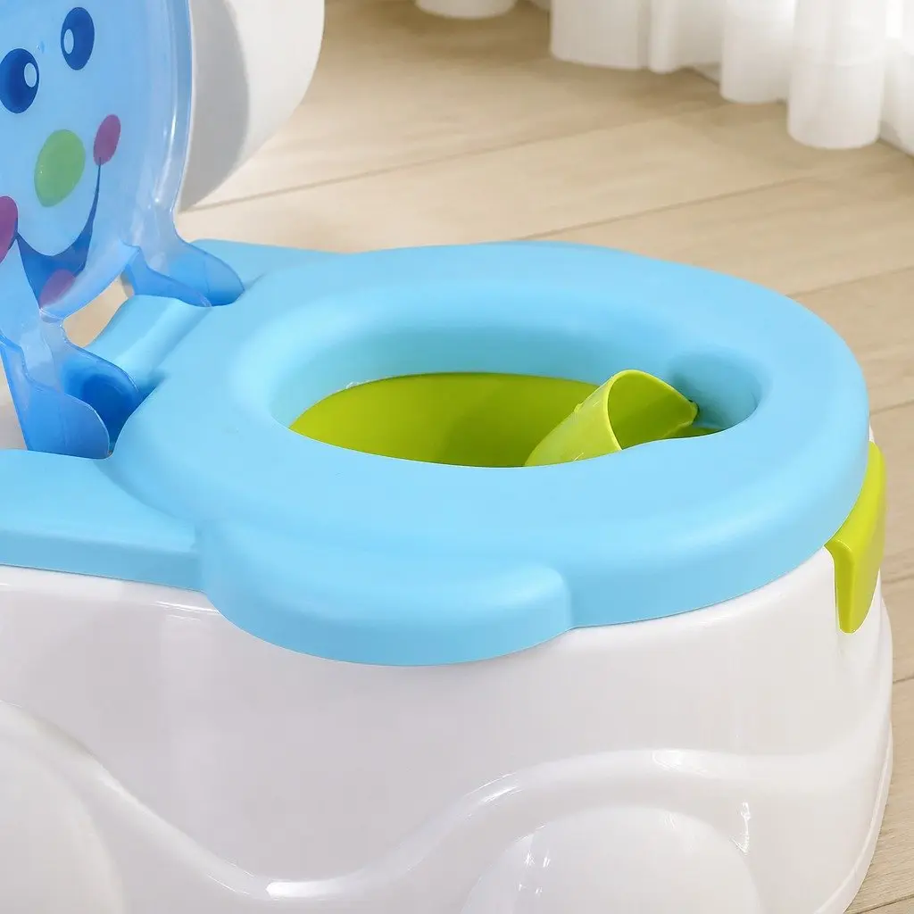 3-in-1 Kids Potty Trainer with Step Stool