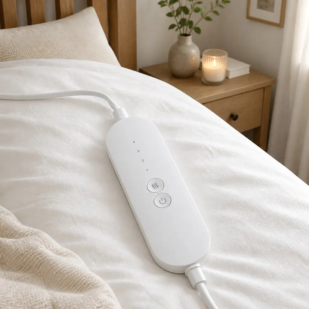 Electric Heating Pad 60x39cm Grey with 4 Settings