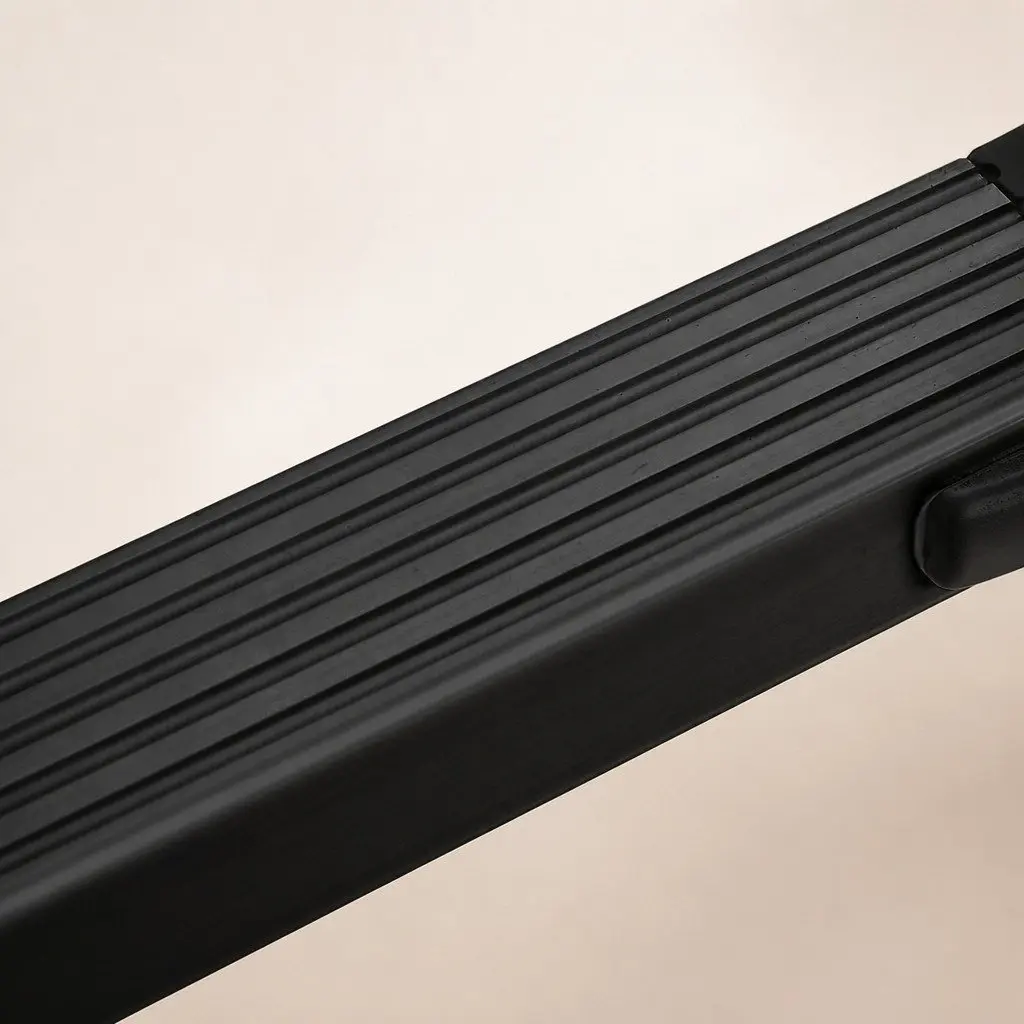 Telescopic Ladder Aluminium 3.2M Black Extendable Portable Multi-Purpose