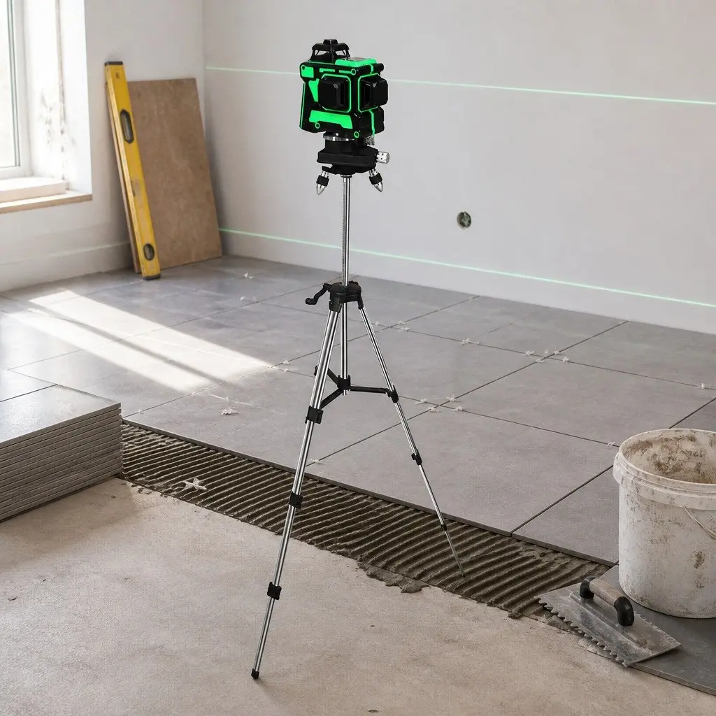 Green Laser Level with Adjustable Lines