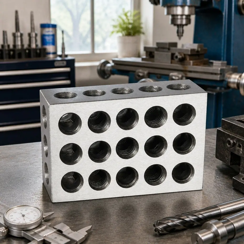 1-2-3 Blocks Precision Gage Set for Machinists