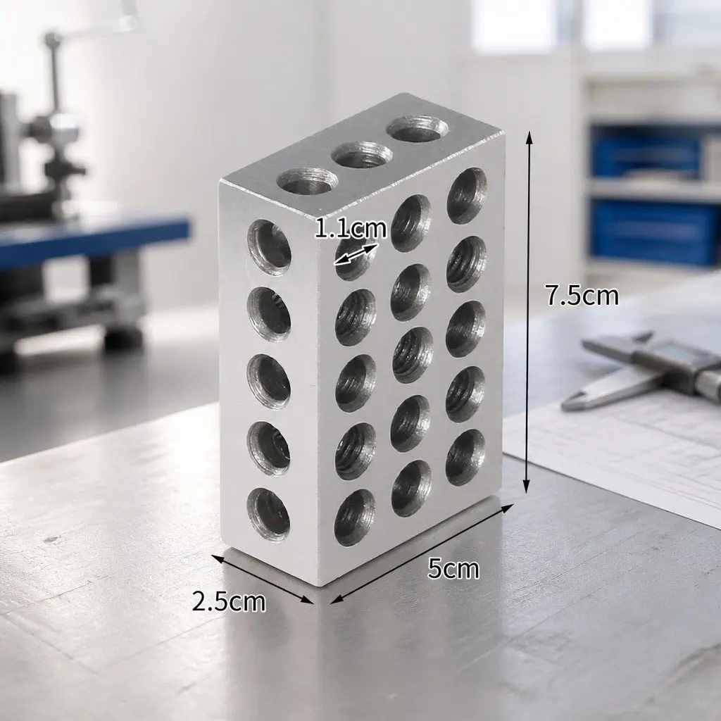 1-2-3 Blocks Precision Gage Set for Machinists