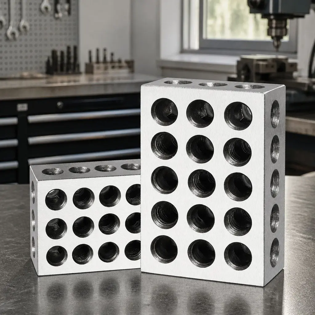 1-2-3 Blocks Precision Gage Set for Machinists